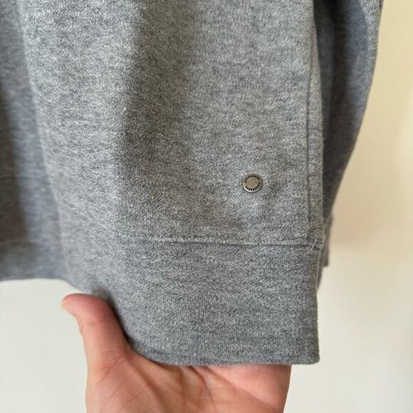 AllSaints Lasher Gray Crewneck Sweatshirt Men’s XS - Picture 4 of 7